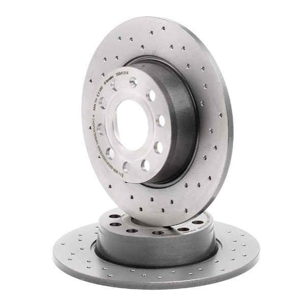 Compre 08B4131X Brembo Disco do freio traseiro