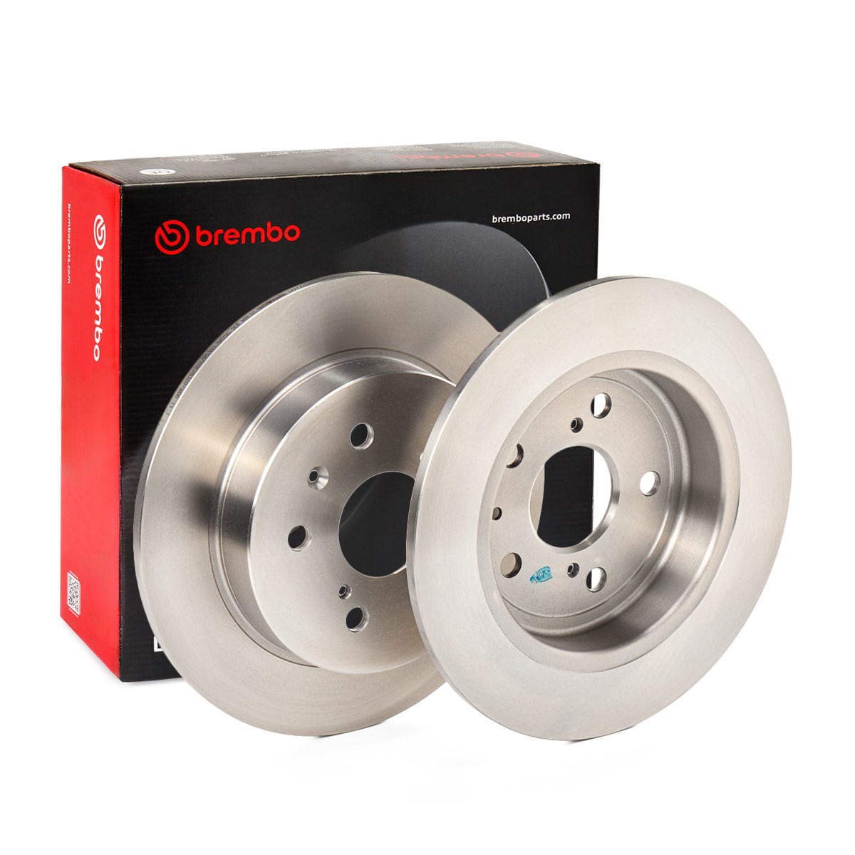 Disco do freio traseiro 08B55710 Brembo