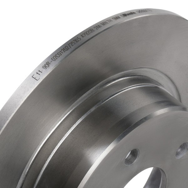 Disco do freio traseiro 08B60110 Brembo