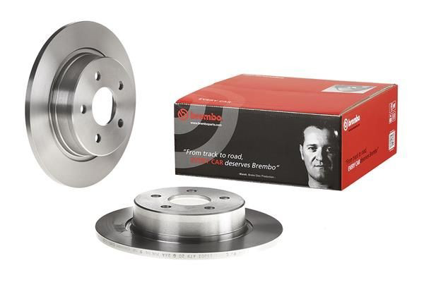 Compre 08B60110 Brembo Disco do freio traseiro