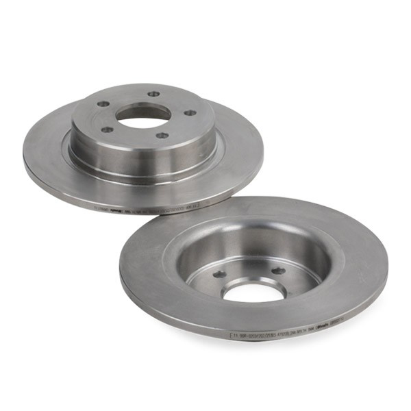 Disco do freio traseiro Brembo 08B60110