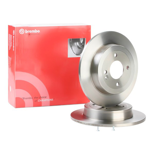 Disco do freio traseiro Brembo 08C17210