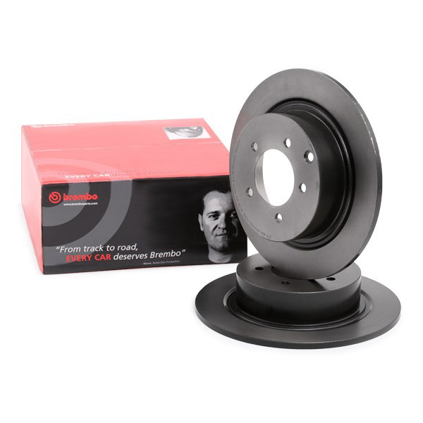 08C24711 Brembo Disco do freio traseiro
