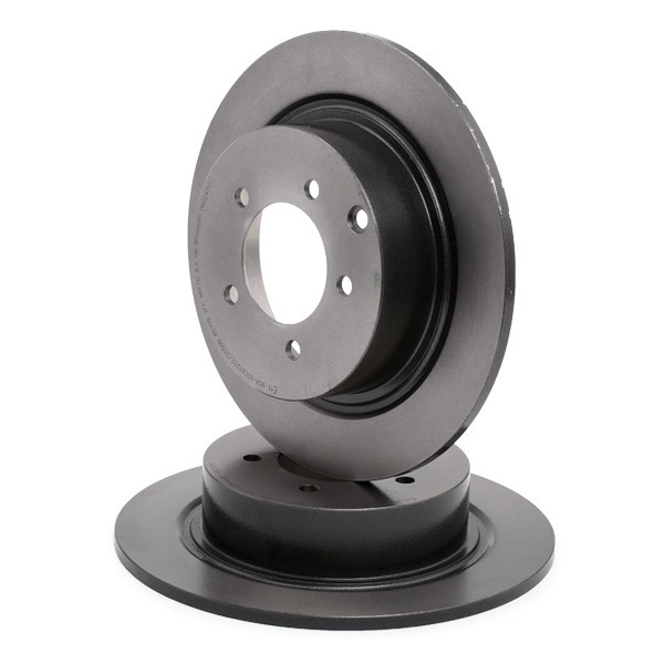 Disco do freio traseiro 08C24711 Brembo
