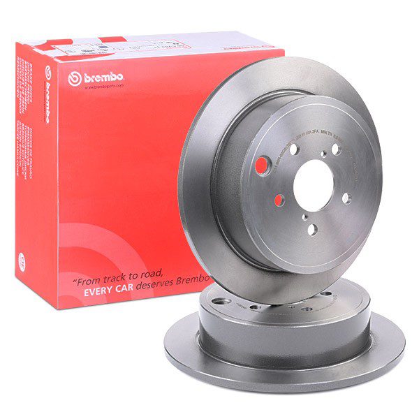 Disco do freio traseiro Brembo 08C25211
