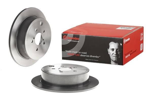 Compre 08C25211 Brembo Disco do freio traseiro