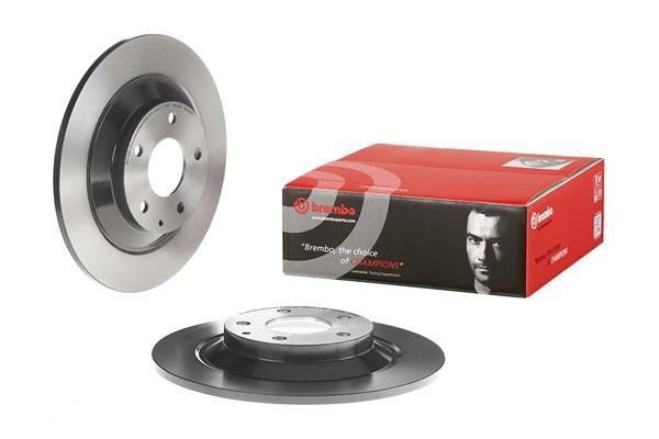 Compre 08C42511 Brembo Disco do freio traseiro