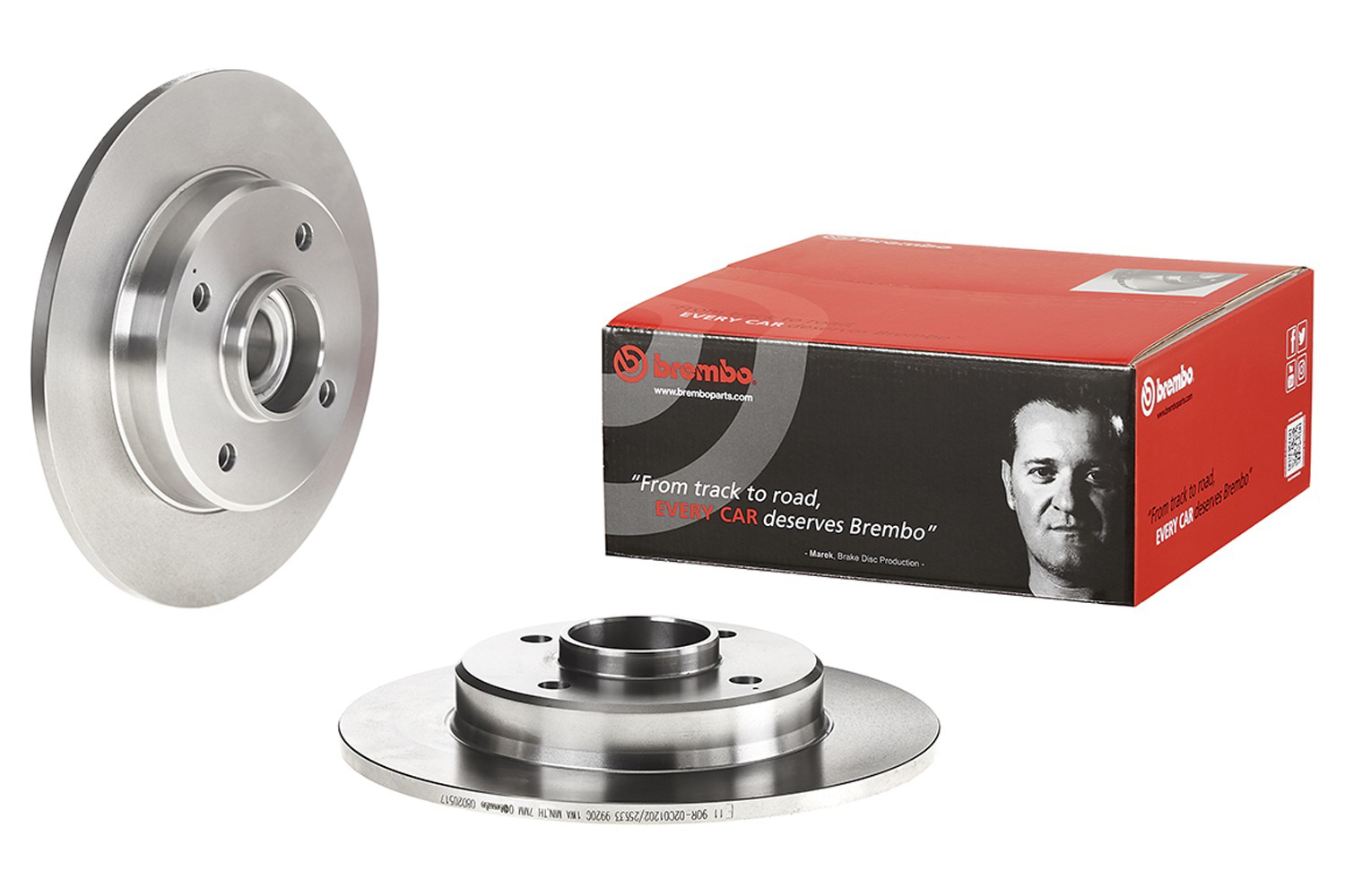 Compre 08D20517 Brembo Disco do freio traseiro