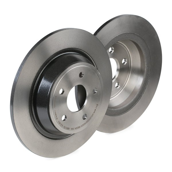 Disco do freio traseiro 08N25721 Brembo