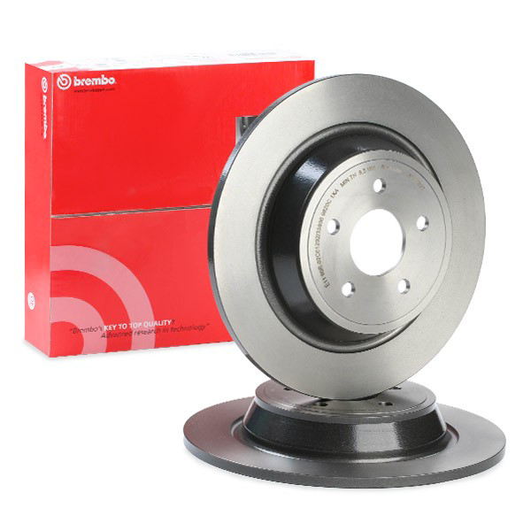 Compre 08N25821 Brembo Disco do freio traseiro