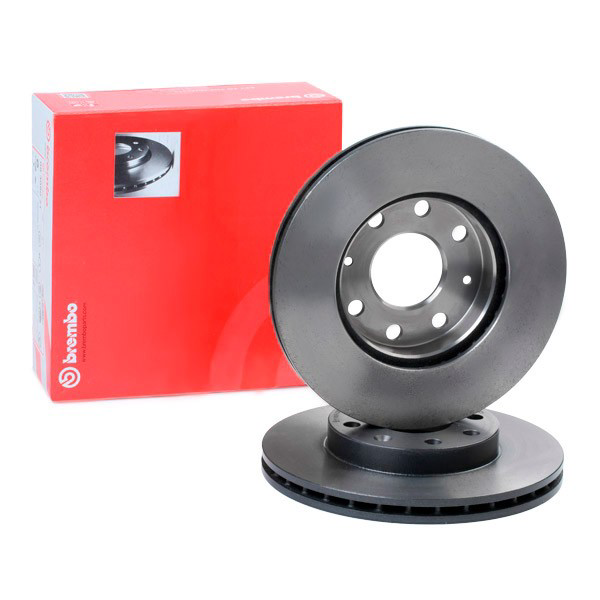Disco do freio dianteiro 09309021 Brembo