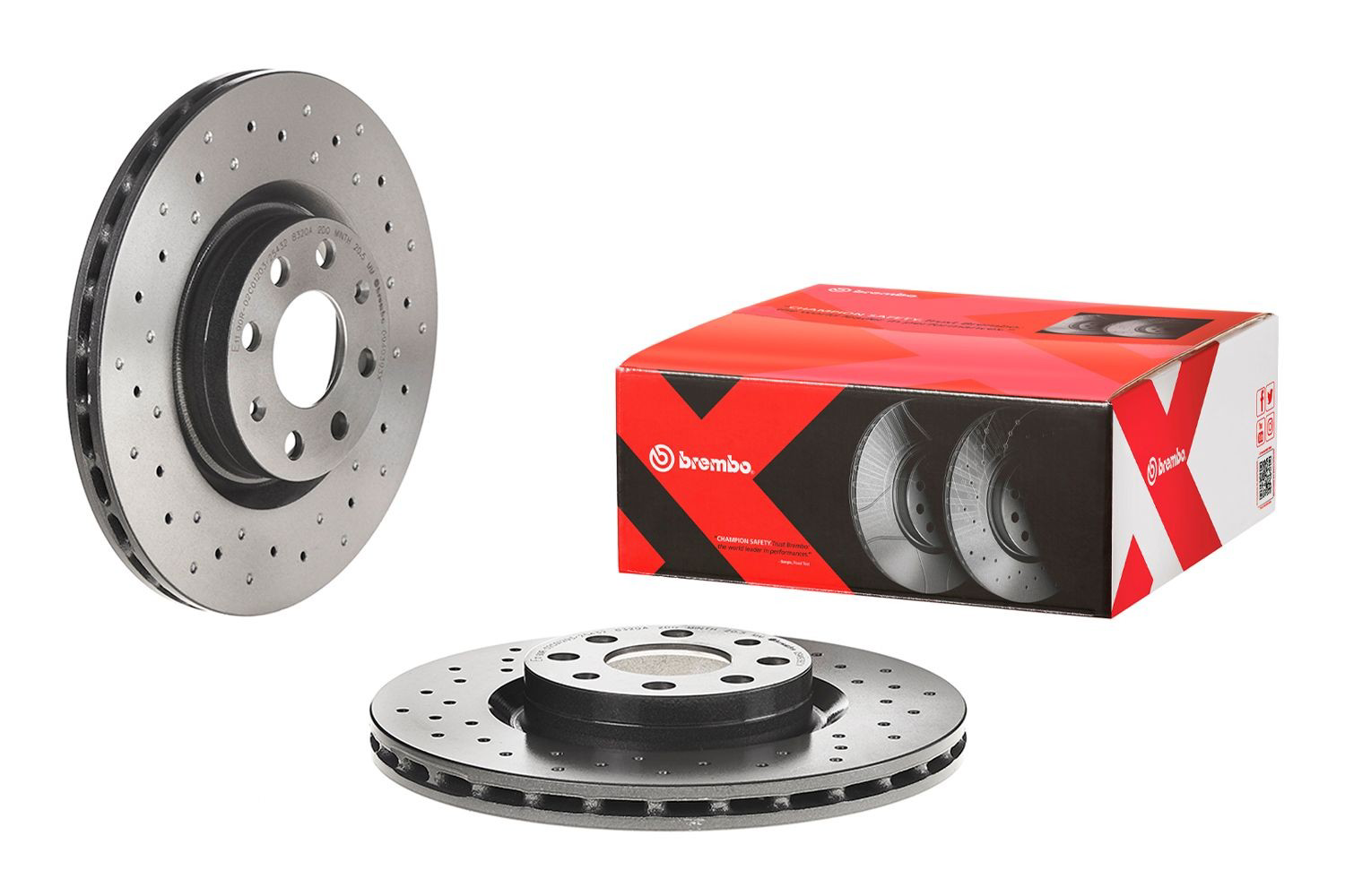 Disco do freio dianteiro Brembo 0949393X preço, a partir de 44,25 USD