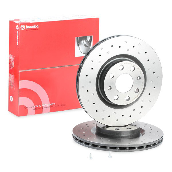 Disco do freio dianteiro 0949393X Brembo