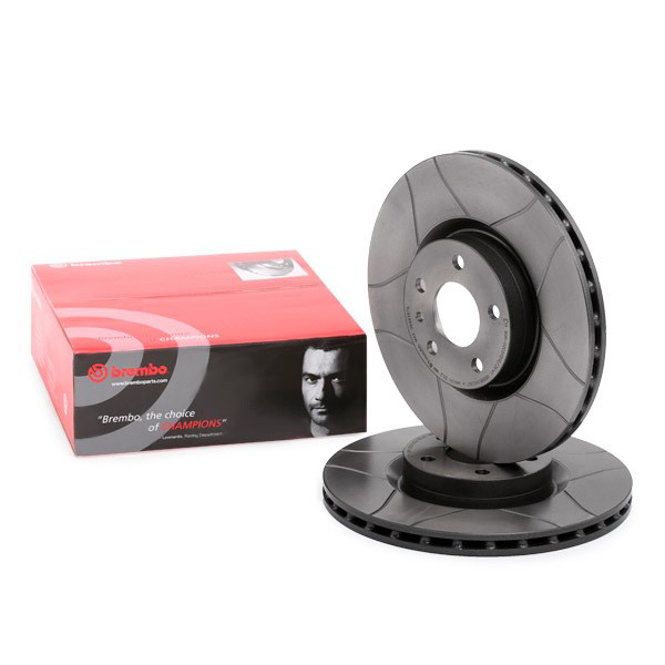 Disco do freio dianteiro Brembo 09493976