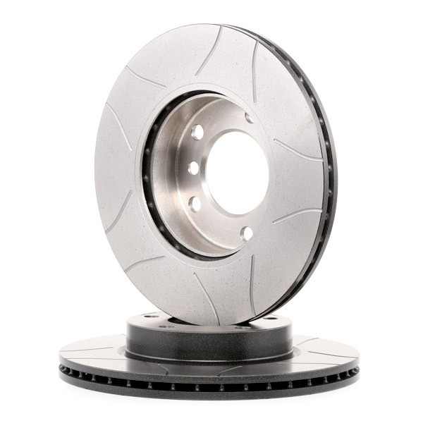 Disco do freio dianteiro 09539077 Brembo