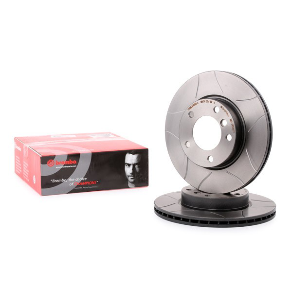 Disco do freio dianteiro Brembo 09539077