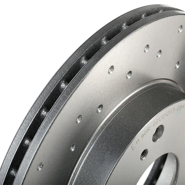 Disco do freio dianteiro Brembo 0954573X