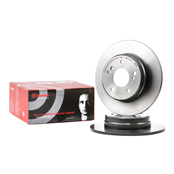 Disco do freio dianteiro Brembo 09567421