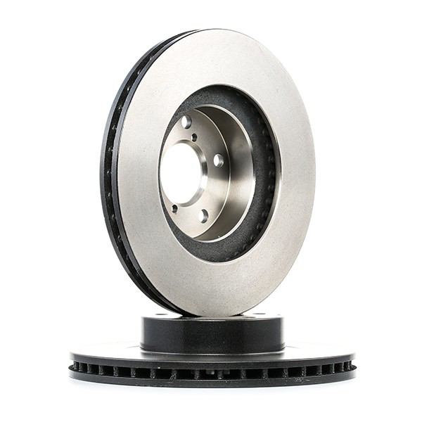 Disco do freio dianteiro 09567421 Brembo