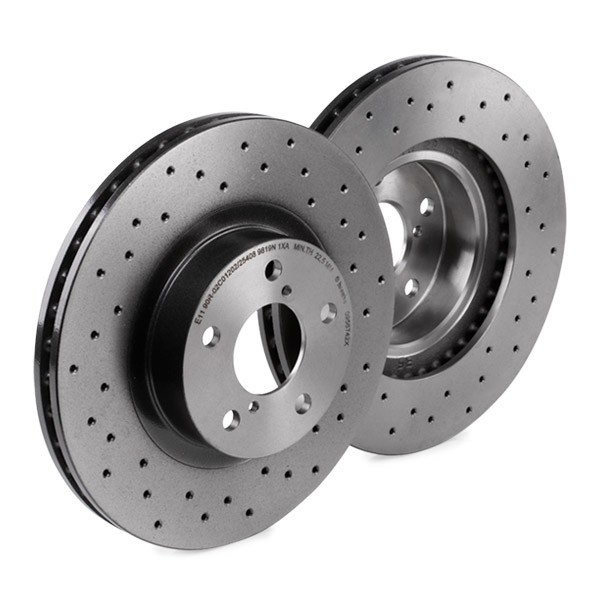 Disco do freio dianteiro 0956742X Brembo