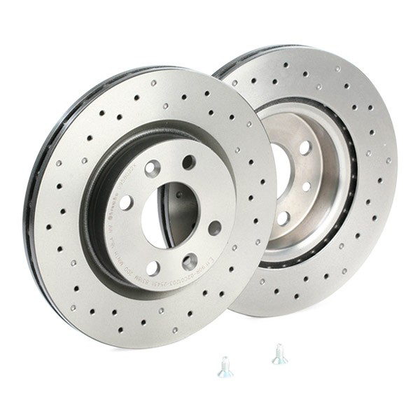 Disco do freio dianteiro 0958022X Brembo