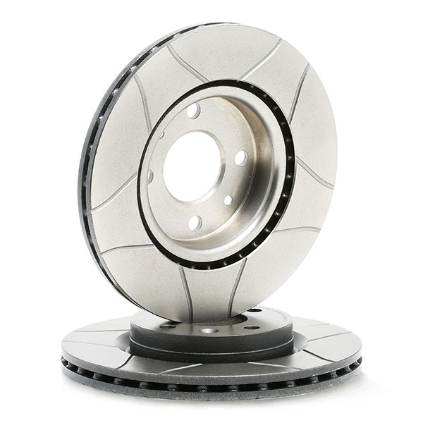 Disco do freio dianteiro 09580276 Brembo