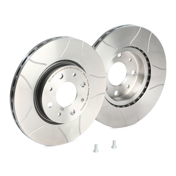 Disco do freio dianteiro 09587075 Brembo