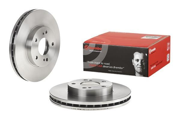 Disco do freio dianteiro Brembo 09593110