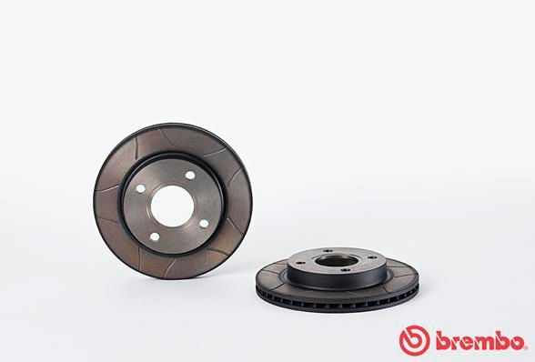 Compre 09672777 Brembo Disco do freio dianteiro