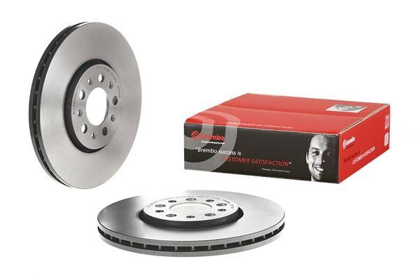 Disco do freio dianteiro 09701021 Brembo