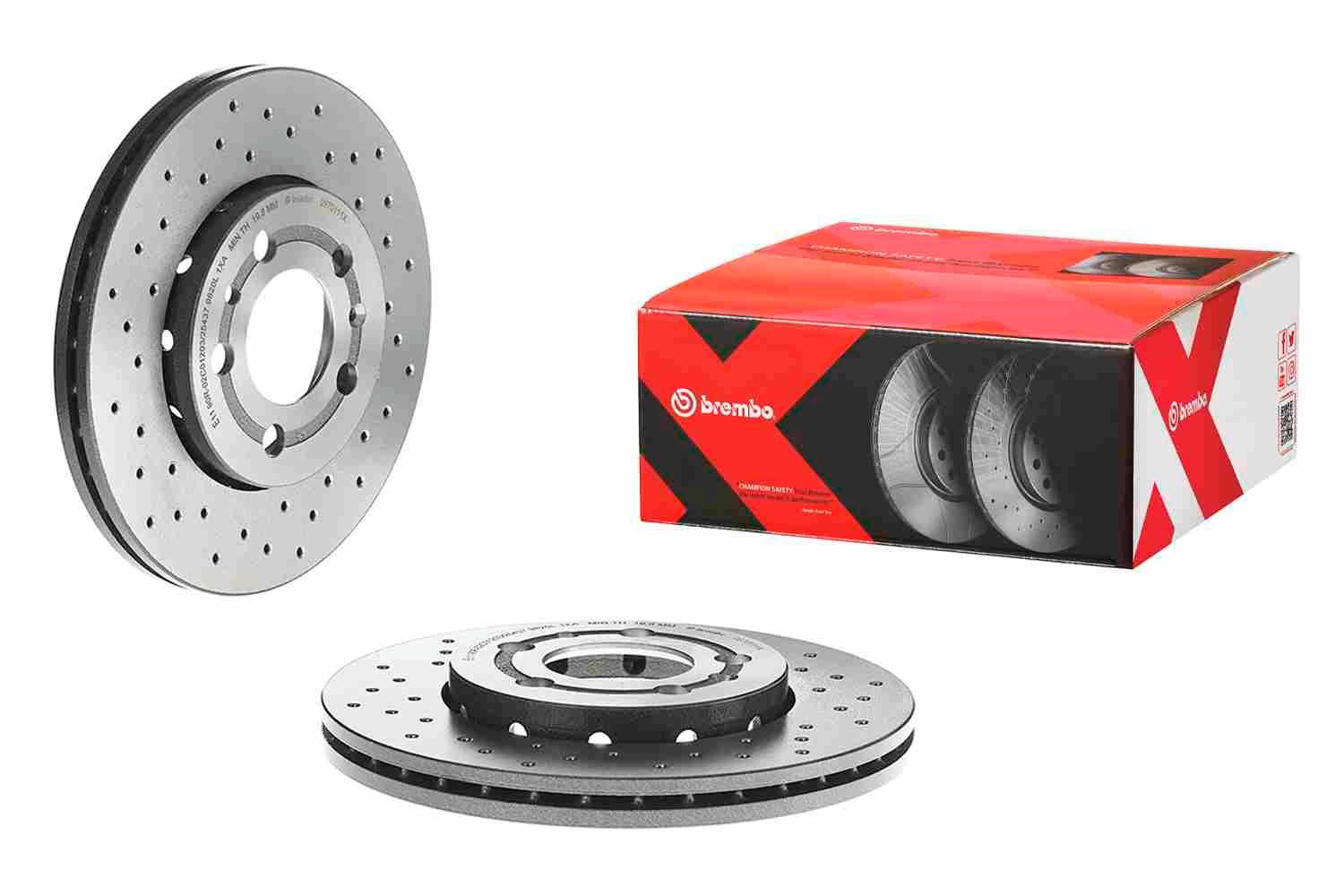 Disco do freio dianteiro Brembo 0970111X preço, a partir de 33,62 USD