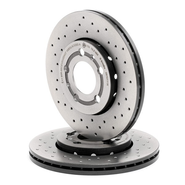 Disco do freio dianteiro Brembo 0970111X preço, a partir de 33,62 USD