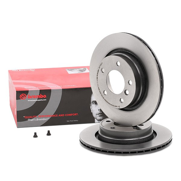 09770211 Brembo Disco do freio traseiro