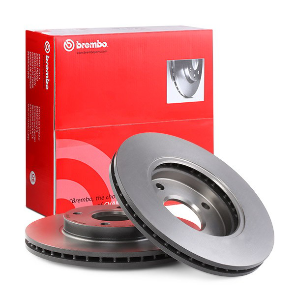 Disco do freio dianteiro 09780611 Brembo