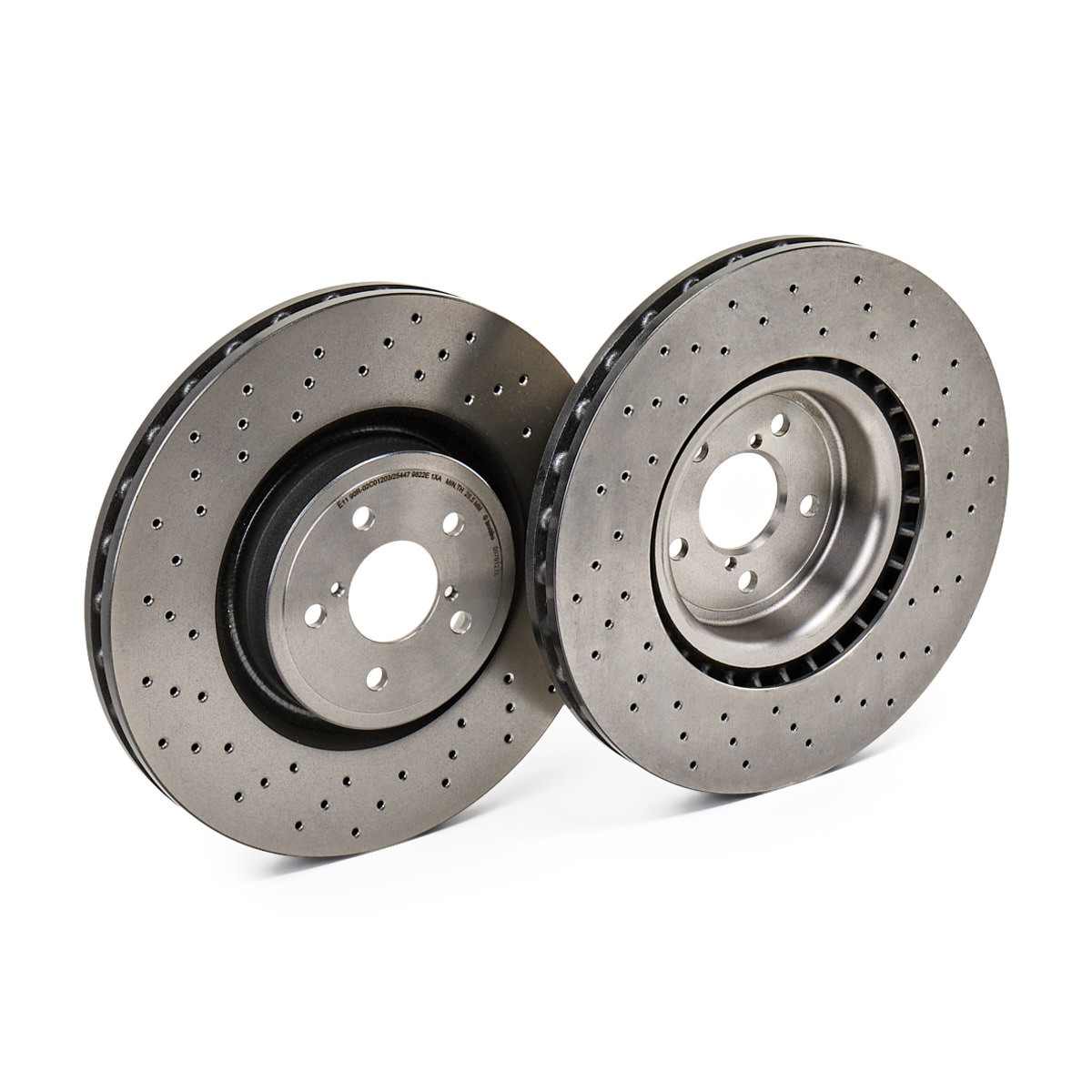 Disco do freio dianteiro Brembo 0978121X