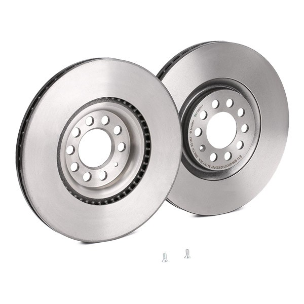 Disco do freio dianteiro 09788011 Brembo