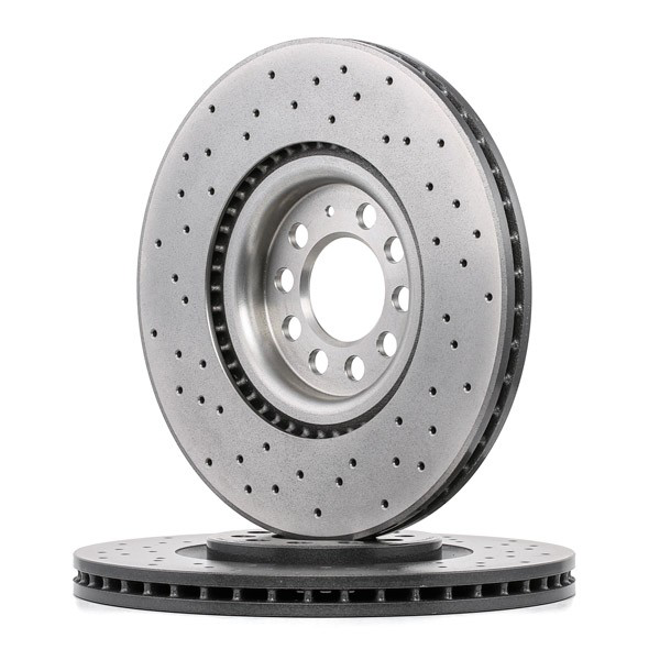 Disco do freio dianteiro Brembo 0978801X