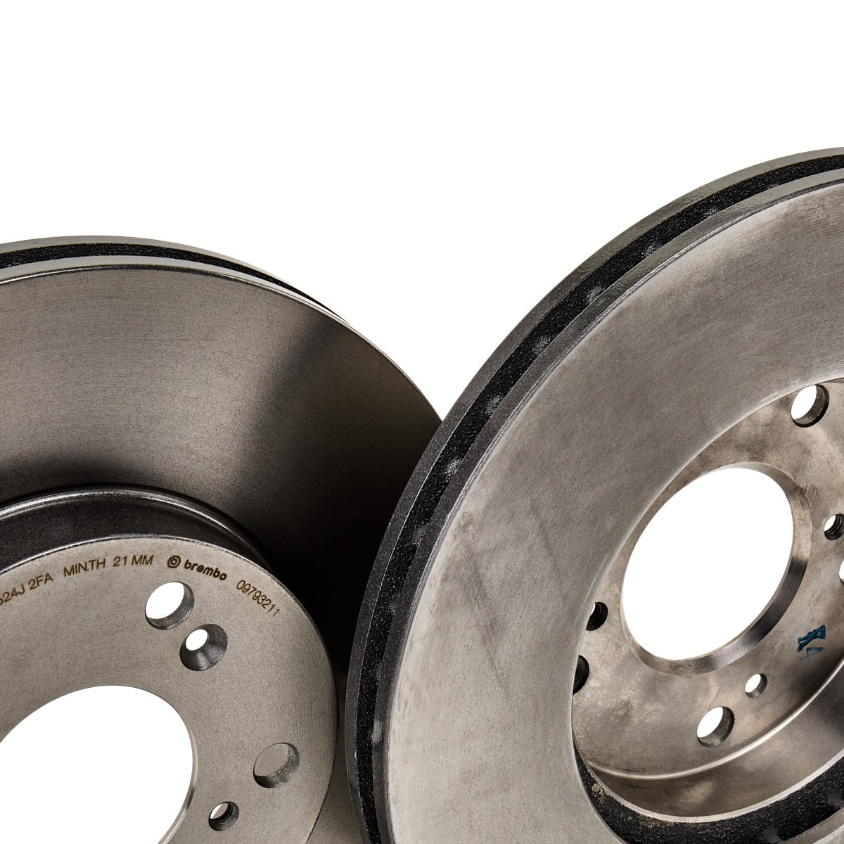 Disco do freio dianteiro 09793211 Brembo