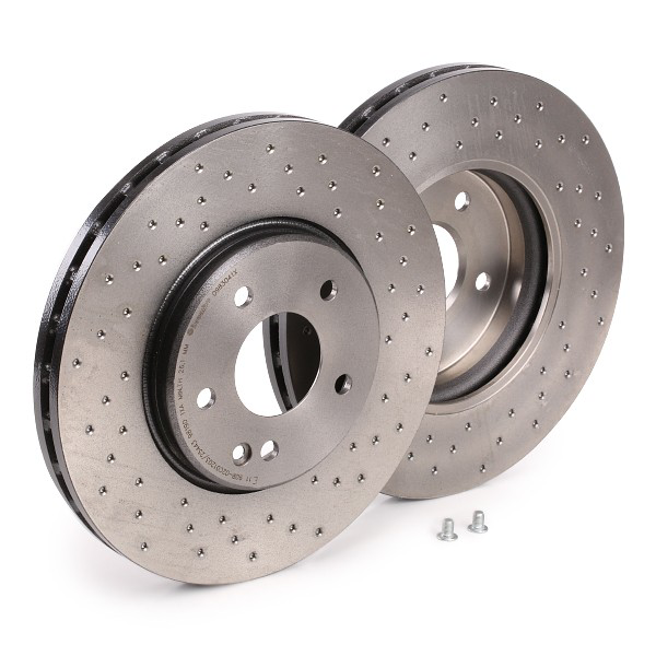 Disco do freio dianteiro 0983041X Brembo