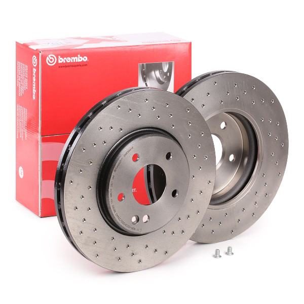 Disco do freio dianteiro Brembo 0983041X
