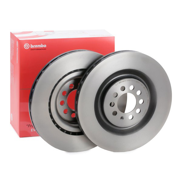 Disco do freio dianteiro Brembo 09840311