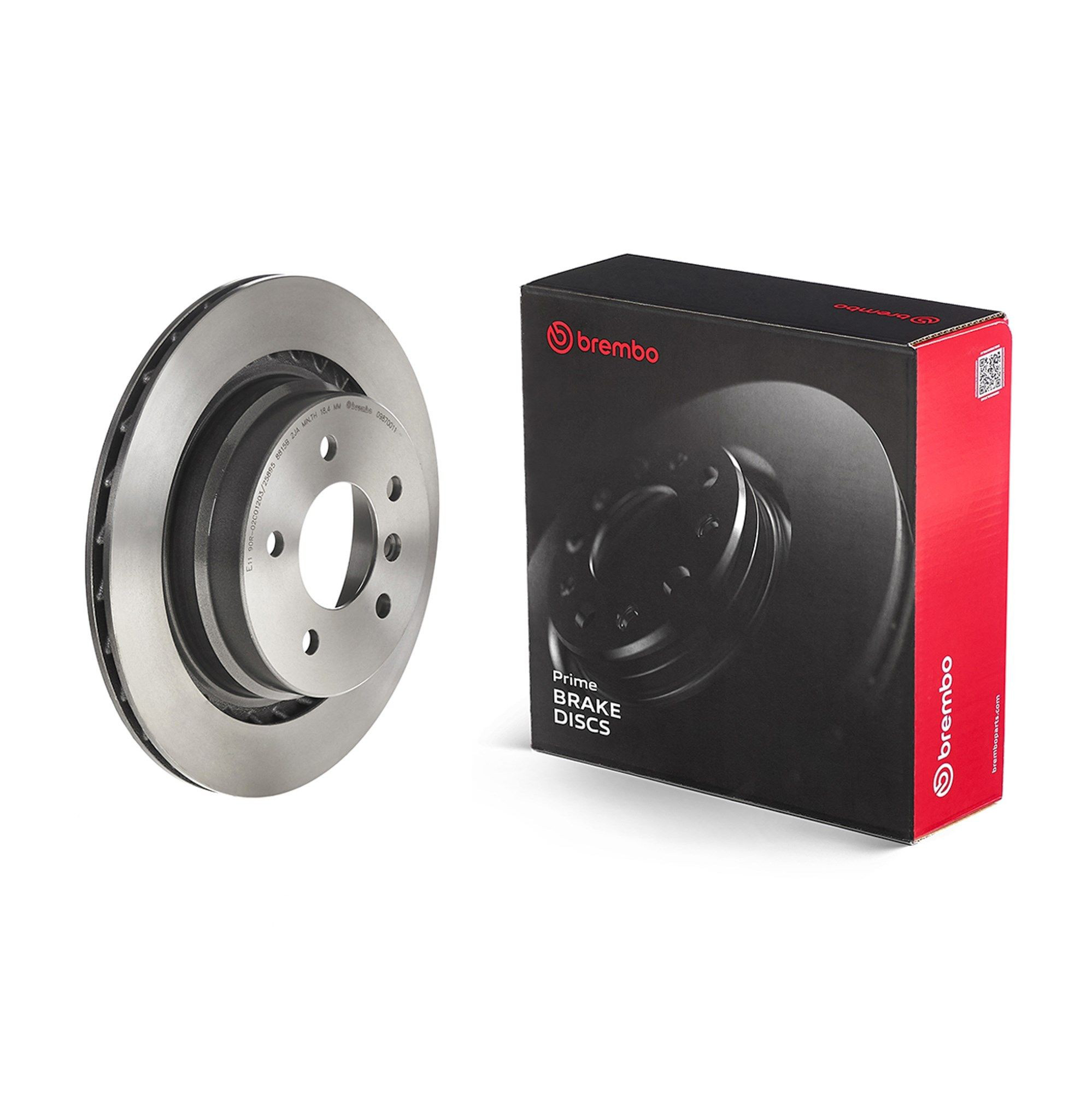 Compre 09870011 Brembo Disco do freio traseiro