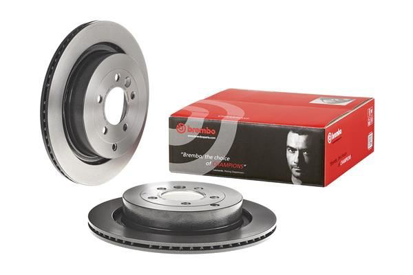 09887631 Brembo Disco do freio traseiro