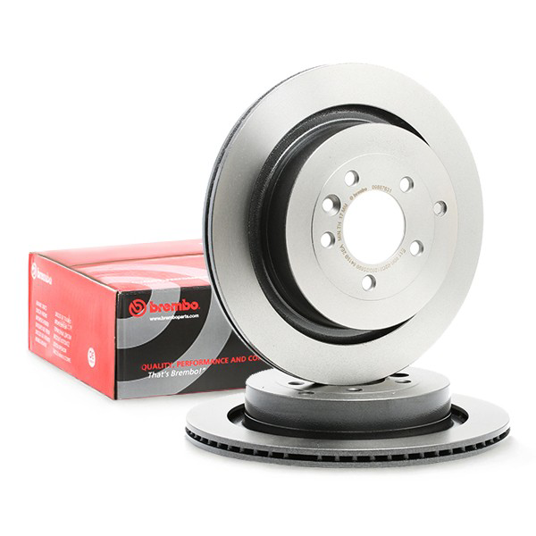 Compre 09887631 Brembo Disco do freio traseiro
