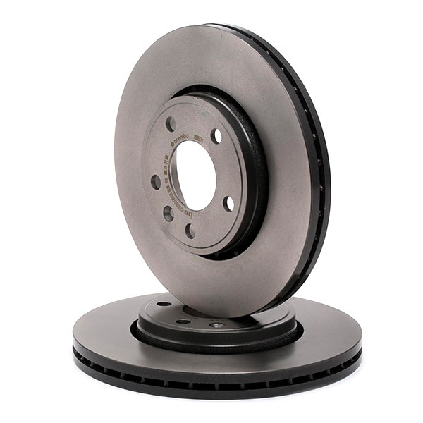 Disco do freio dianteiro 09893711 Brembo