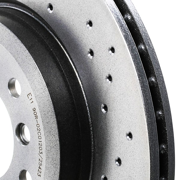 Compre 0989521X Brembo Disco do freio dianteiro