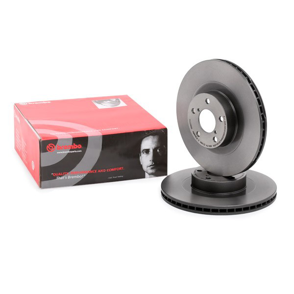 Disco do freio dianteiro Brembo 09907711