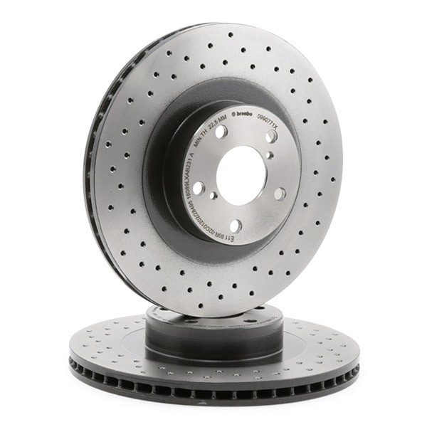0990771X Brembo Disco do freio dianteiro