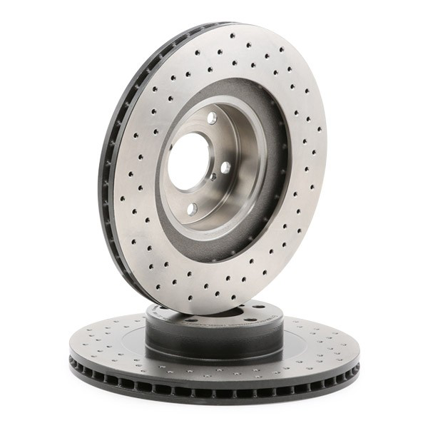 Disco do freio dianteiro 0990771X Brembo