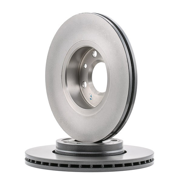 Disco do freio dianteiro 09907811 Brembo